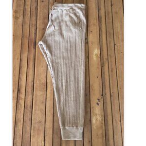 Ralph Lauren Black Label Chunky Knit Loungewear Casual Travel Wear | Camel